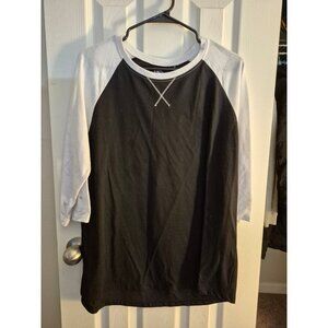 Womens 3/4 Sleeve Top, XXL
